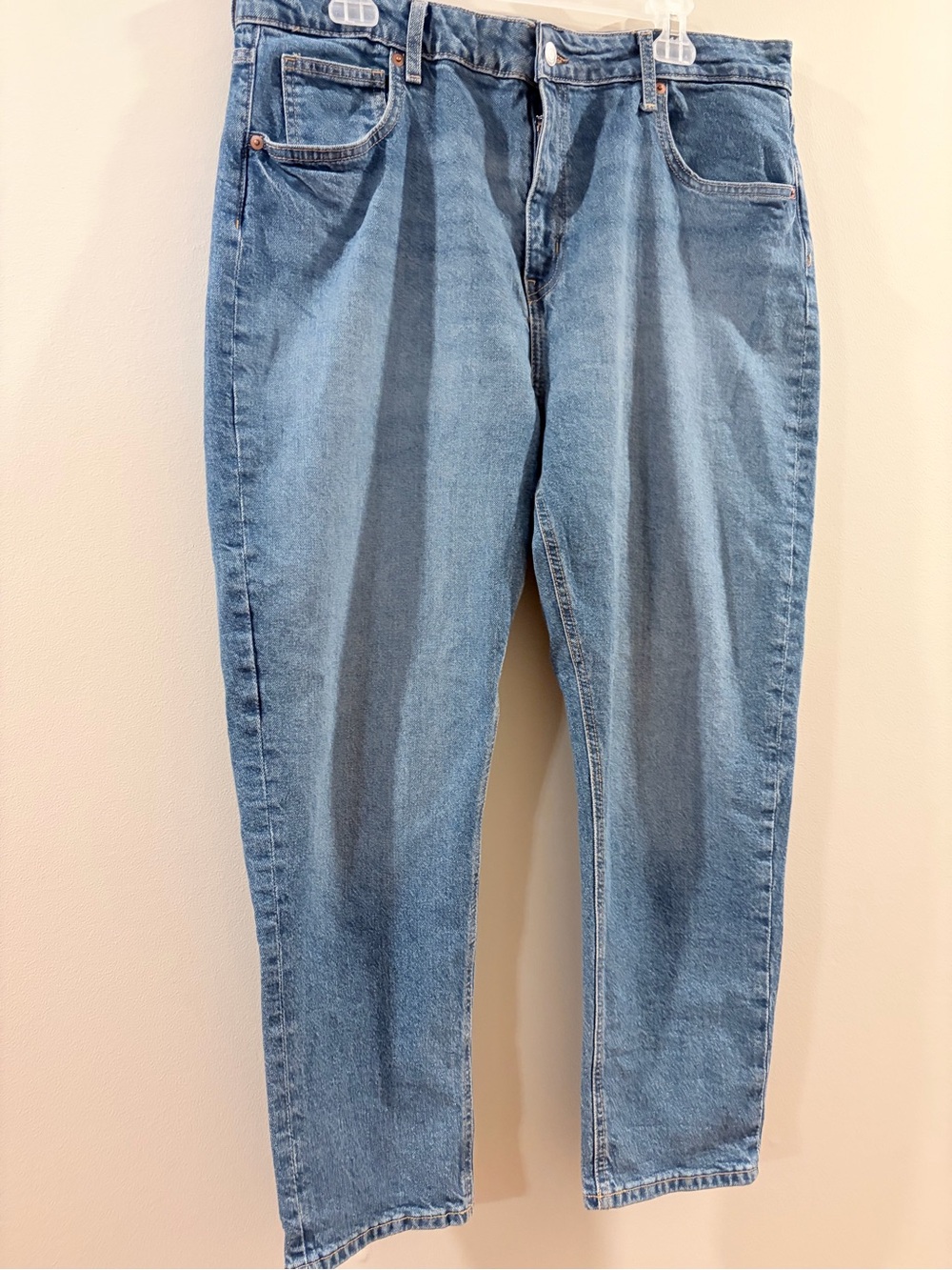 H&M Light Blue Straight-Leg Women's Jeans